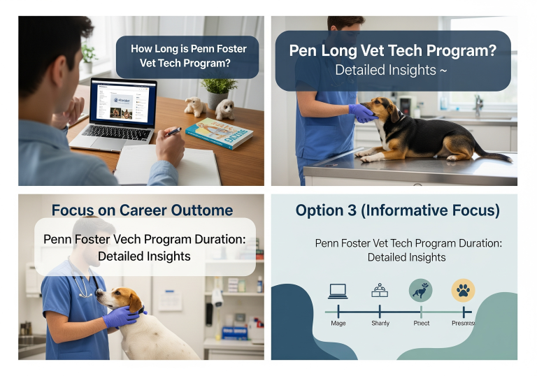 How Long is Penn Foster Vet Tech Program: Detailed Insights