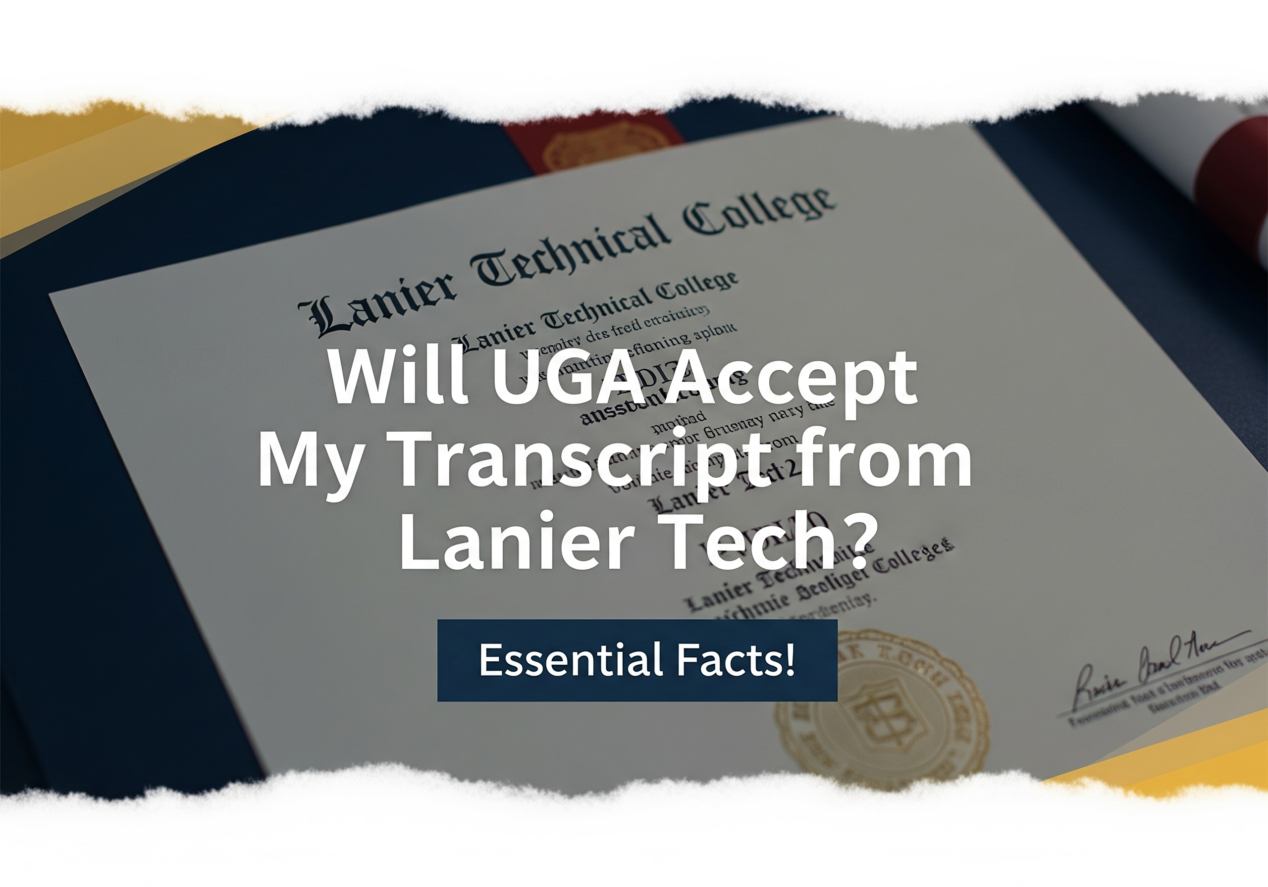 Will Uga Accept My Transcript from Lanier Tech? Essential Facts!