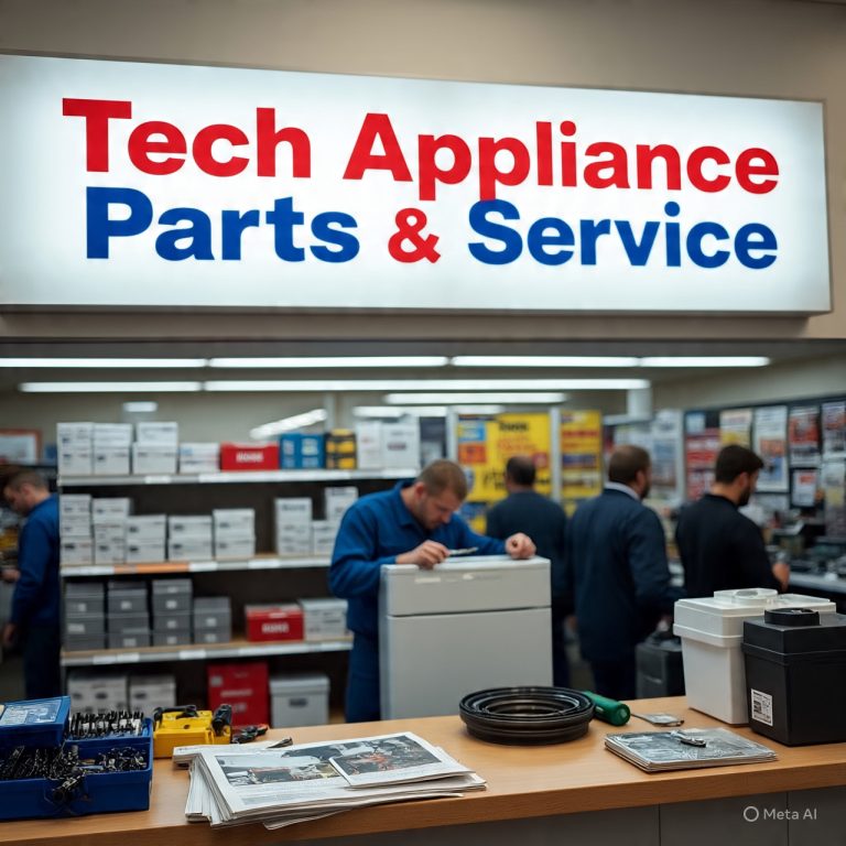 A Tech Appliance Parts & Service Photos: Essential Visual Guide