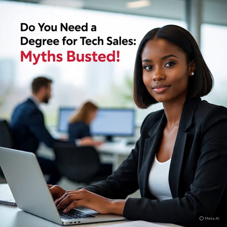 Do You Need a Degree for Tech Sales: Myths Busted!