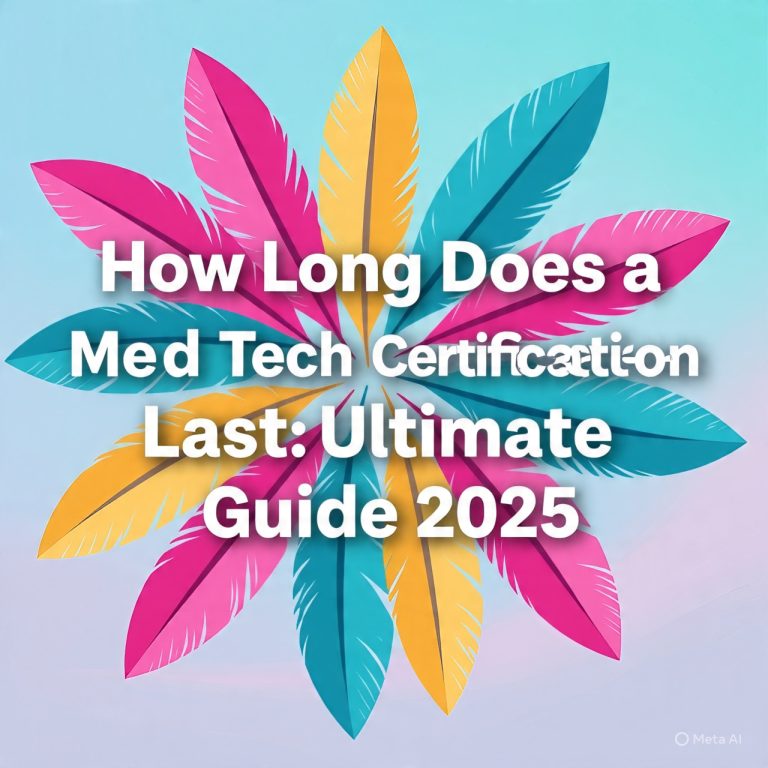 How Long Does a Med Tech Certification Last: Ultimate Guide 2025