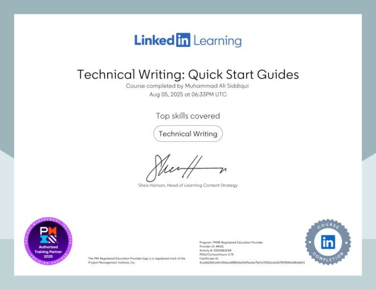 How Can I Get a Certificate in Tech Writing