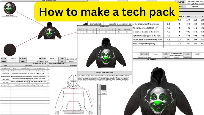How to Make a Tech Pack