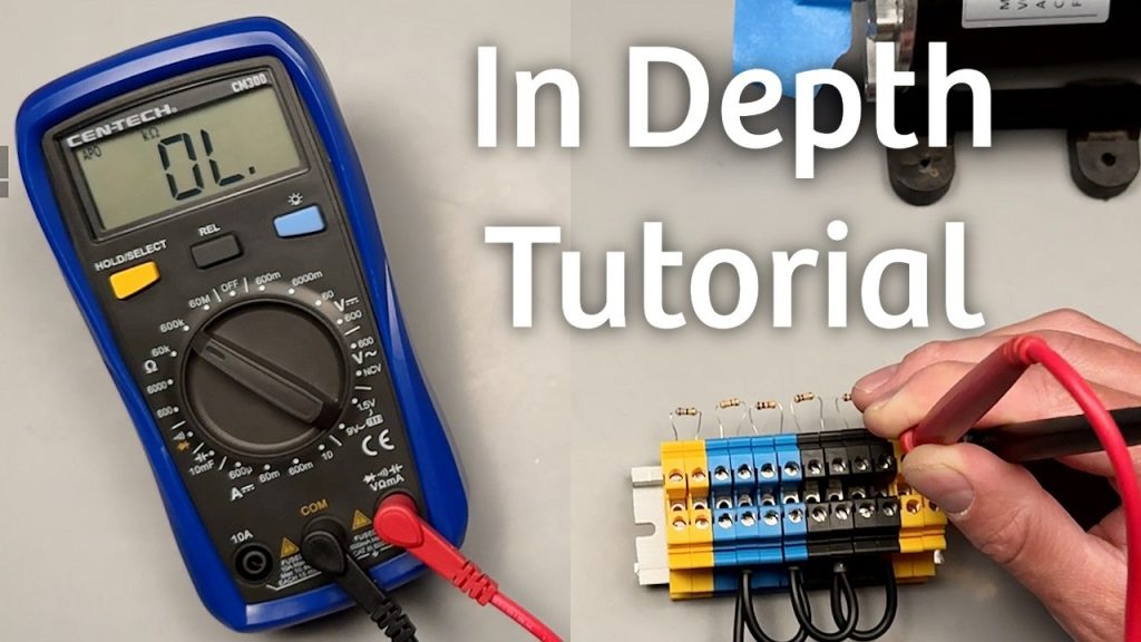 How to Use a Cen Tech Digital Multimeter