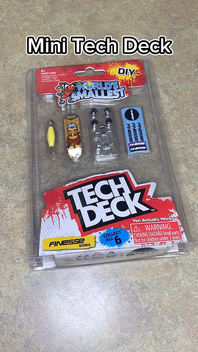 How to Work a Tech Deck