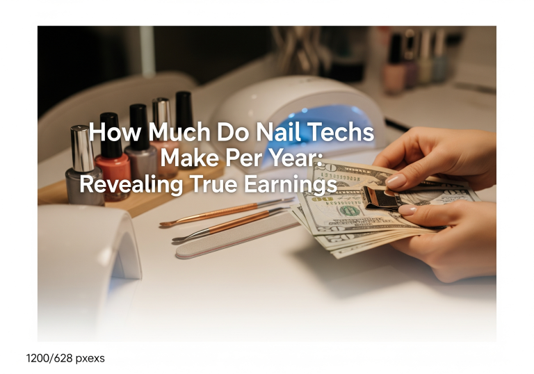 How Much Do Nail Techs Make Per Year: Revealing True Earnings