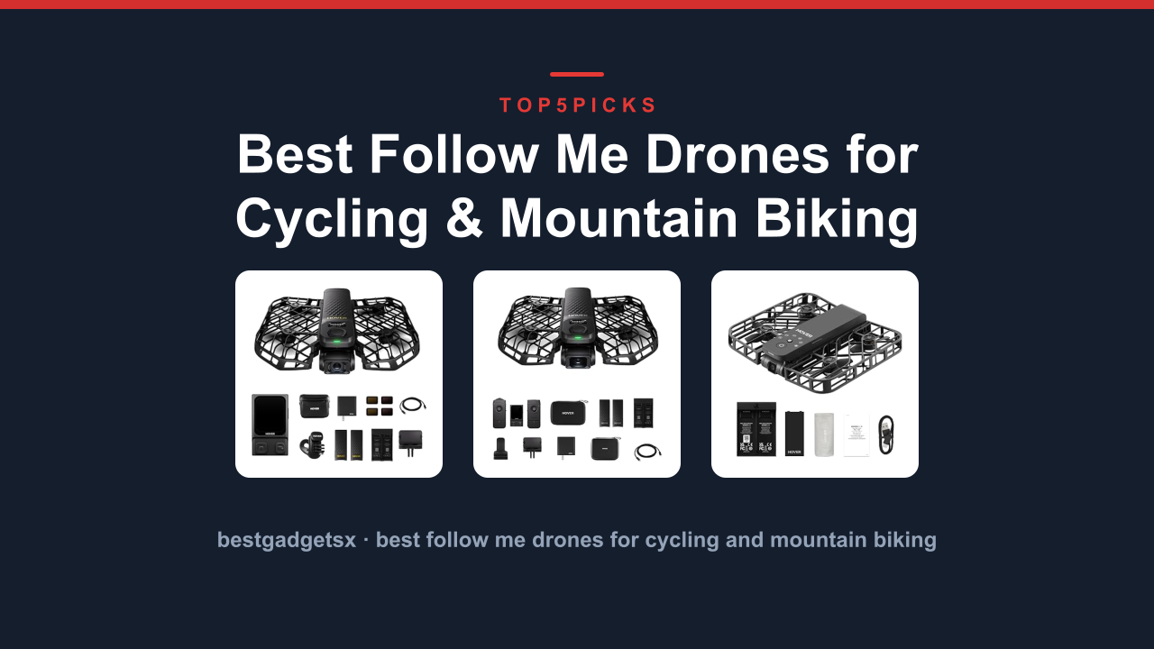 Best Follow Me Drones for Cycling & Mountain Biking