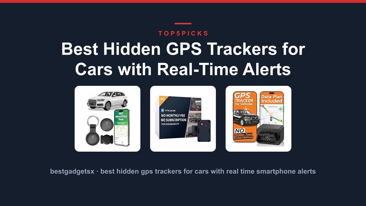 Best Hidden GPS Trackers for Cars with Real-Time Alerts