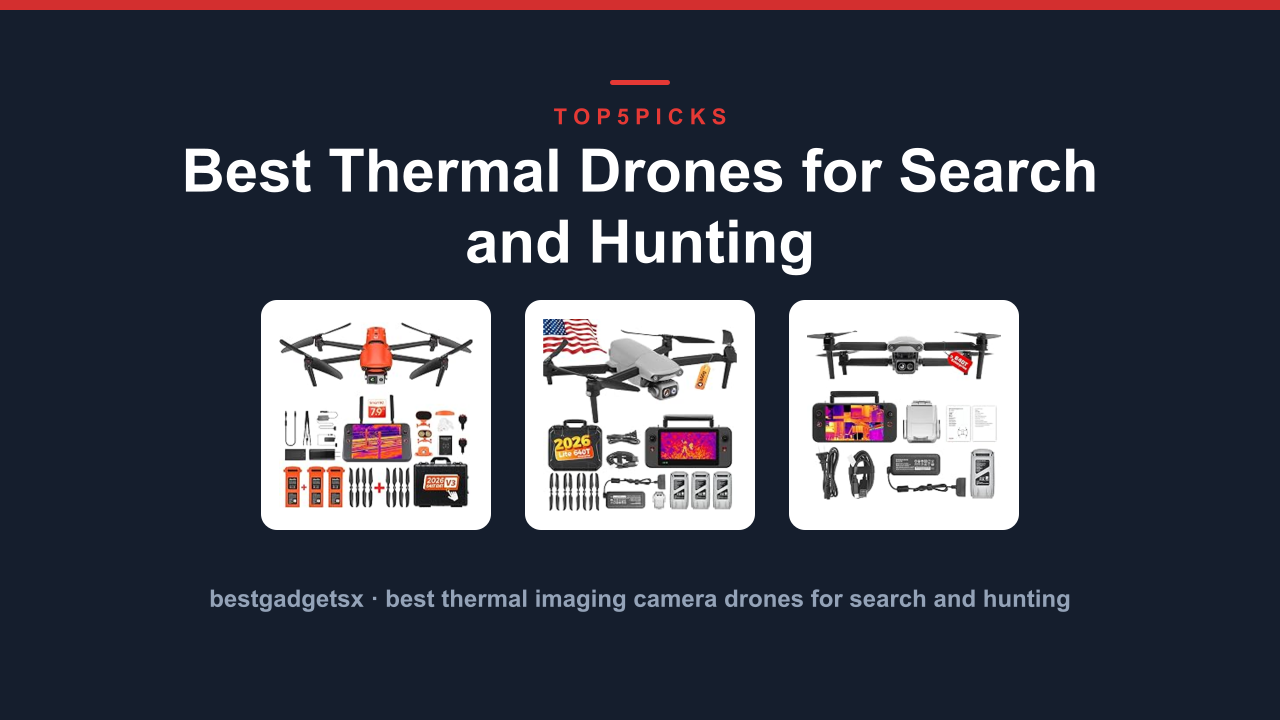 Best Thermal Drones for Search and Hunting