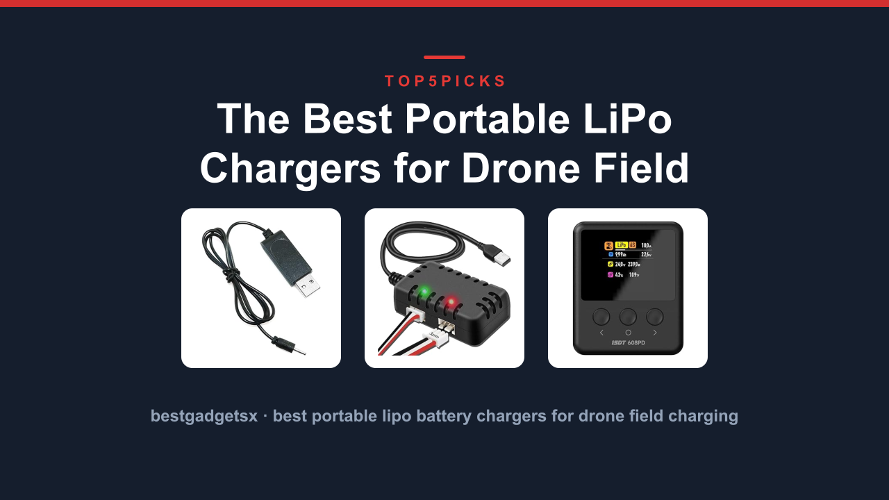 The Best Portable LiPo Chargers for Drone Field Charging